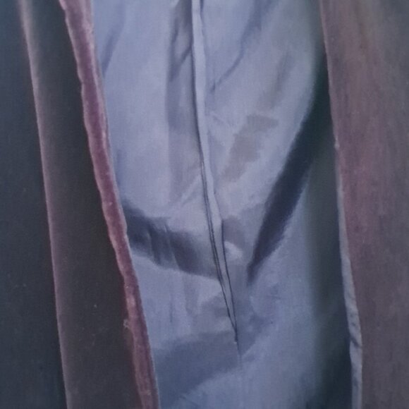 Ralph Lauren Deep Cranberry Velvet Button Down Blazer sz6 Excellent lined sz6 - Picture 7 of 9